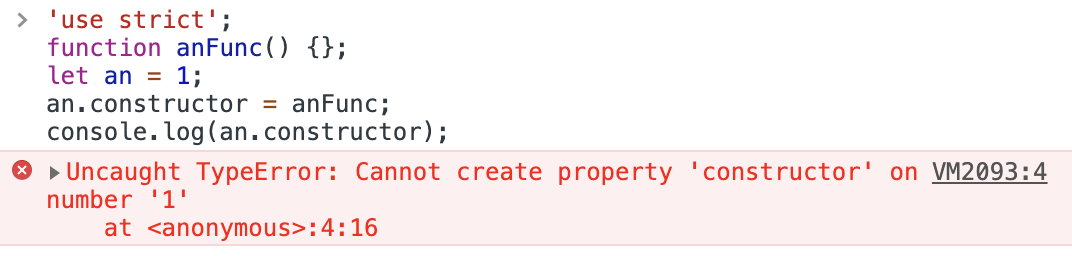 use strict